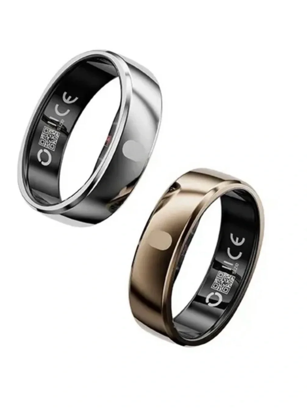 Silver RingConn Gen 2 Air with Activity & Sleep Tracking